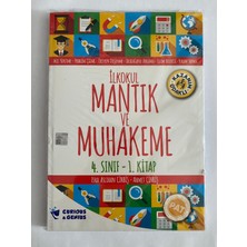 Dikkat Mantık Zeka - Bilişsel Beceriler Geliştirme Aktiviteleri - İlkokul Mantık ve Muhakeme - Akıl ve Zeka Oyunları 4 Kitap