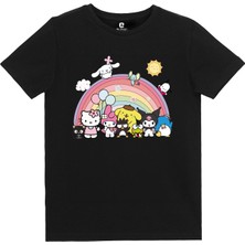 EZ Design Kuromi Gökkuşağı Baskılı Tshirt