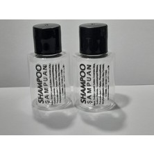 Kayapet 400 Adetşampuan  ve Duş Jeli Şişesi. Baskılı Şampuan Şişesi. Otel Tipi. 30 ml