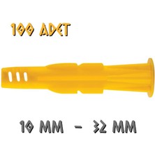 Made Performans Roket Dübel - No: 10 - 100 Adet