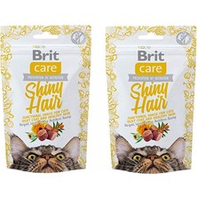 Brit Care Shiny Hair Kedi Ödülü 50 gr x 2 Adet