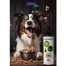 Superflax Kedi ve Köpekler Için Keten Tohumu Yağı Yem Katkısı