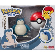 Threemb Toys Pokemon Orijinal Lisanslı Elf Topu Snorlax