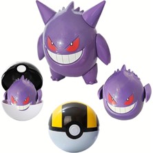 Threemb Toys Pokemon Orijinal Lisanslı Elf Topu Gengar