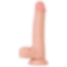 MKL Shop 22 cm Deri Katmanlı Realistik Dildo