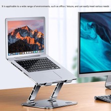 TezMax 10" - 17.3" Katlanabilir Tüm Modellerle Uyumlu Ayarlanabilir Laptop Tablet Standı Notebook Yükseltici