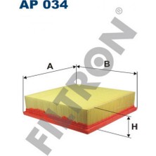 Filtron Hava Filtresi Mercedes OM602 190 W201 W124 S124 18051