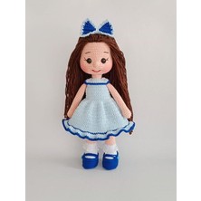 Oyuncak Park Bebe Mavisi Fatoş Bebek Amigurumi Organik Oyuncak