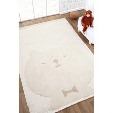 Eliz Home Yıkanabilir Ayıcıklı Bebek Çocuk Odası Halısı Desenli Leke Tutmaz Ayaz 04