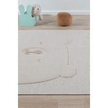 Eliz Home Yıkanabilir Ayıcıklı Bebek Çocuk Odası Halısı Desenli Leke Tutmaz Ayaz 04