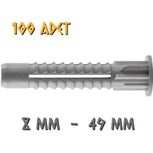 Made Tuğla Boşluk Dübeli - No: 8 - 100 Adet