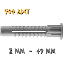 Made Tuğla Boşluk Dübeli - No: 8 - 500 Adet