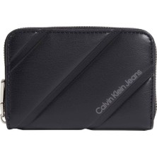 Calvin Klein Siyah Kadın 7,5X11X2 cm Cüzdan K60K611972BEH