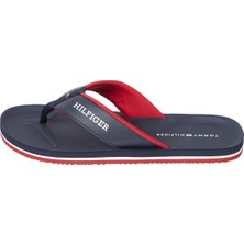 Tommy Hilfiger Lacivert Erkek Plaj Terliği Comfort Hılfıger Beach Sandal