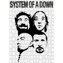 Ekart Ahşap Mdf Puzzle Yapboz System Of A Down 255 Parça 35*50 cm