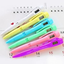 GongtuShop Mor Tarzı Dijital Saatli Kalem Dijital Saatli Elektronik Kalem Sınav Kalemleri Izle Kalem Imzalı Kalem Yazma Okul Kırtasiye Malzemeleri (Yurt Dışından)