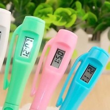 GongtuShop Mor Tarzı Dijital Saatli Kalem Dijital Saatli Elektronik Kalem Sınav Kalemleri Izle Kalem Imzalı Kalem Yazma Okul Kırtasiye Malzemeleri (Yurt Dışından)