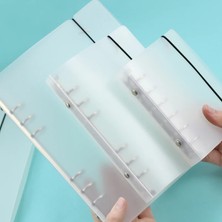 GongtuShop Dizinler 5 Adet Stil A5 Basit Stil Saydam Mat Bağlayıcı Gevşek Kayış Gevşek Yaprak Iç Çekirdek A6 A7 Dizüstü Günlüğü A5 Planlayıcısı Ofis Malzemeleri (Yurt Dışından)