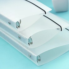 GongtuShop Dizinler 5 Adet Stil A5 Basit Stil Saydam Mat Bağlayıcı Gevşek Kayış Gevşek Yaprak Iç Çekirdek A6 A7 Dizüstü Günlüğü A5 Planlayıcısı Ofis Malzemeleri (Yurt Dışından)