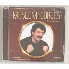 Müslüm Gürses Aldatılanlar Arşiv 1 CD (Jelatininde Sıfır Orjinal Cd)