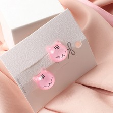 Mingjin Shop2 Stil-6 Yeni Karikatürler Kulak Klipsi Tatlı Akrilik Saplama Küpe Yengeç Meyve Kız Sevimli Küpe Kore Kawaii Küpe Takı (Yurt Dışından)