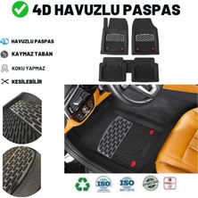 bebekokusu Hyundai IX35 2011 Uyumlu Havuzlu Üniversal Maxi Paspas Siyah - Gri