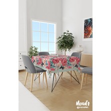 Moud's Classic Pattern 3 Desenli Süet Dertsiz Masa Örtüsü