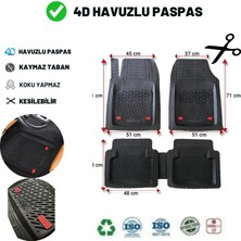 bebekokusu Seat Ibiza Sw 2014 Uyumlu Havuzlu Üniversal Maxi Paspas Siyah