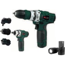 KL Pro KLNM1020S 10.8 Volt / 2.0AH Li-Ion Çift Akülü Vidalama Makinesi