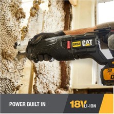 Cat DX52B 18VOLT Profesyonel Tilki Kuyruğu Testere (Akü Dahil Değildir)