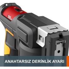 Worx WX843 Li-Ion Şarjlı 6-14MM Zımba ve 15MM Çivi Çakma + 3500 Adet Yedek Zımba ve Çivi