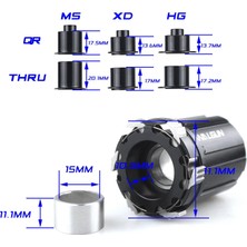 Pengfu Shop Hg-Thru Stili Arc Pro Boost Bisiklet Ücretsiz Hub Hg Xdr Mikro Spline Freehubs Vücut Hızı Mtb Dağ Bisikleti Göbek Parçaları (Yurt Dışından)