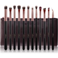 Chrish 12 Rose Gold Eye Shadow Brush Set Professional Eye Makeup Brush Package Complete Set Of Makeup Tools (Yurt Dışından)