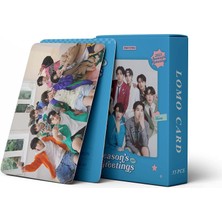 Home Silk Kpop Entrypen 55PCS Enhypen Lomo Kartları Entrypen 2023 Sezonun Selamlar Albümü Lomo Kartları Enhypen Poster Kartları Hayranlar Için (Yurt Dışından)