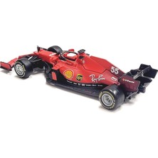 Liupo Bburago 1/43 2021 Ferrari SF21 F1#55 Carlos Sainz Pres Döküm Model Araba 36829 (Yurt Dışından)