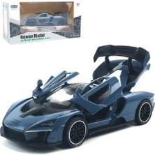 Liupo Döküm Oyuncak Araba Mclaren Senna Spor Araba Modeli, Çinko Alaşım Simülasyon Döküm Geri Çekme Araçları, 1:32 Ölçekli Mini Elektronik Süper Araba Oyuncakları, Bebekler Çocuklar Için (Yurt Dışından)