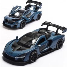 Liupo Döküm Oyuncak Araba Mclaren Senna Spor Araba Modeli, Çinko Alaşım Simülasyon Döküm Geri Çekme Araçları, 1:32 Ölçekli Mini Elektronik Süper Araba Oyuncakları, Bebekler Çocuklar Için (Yurt Dışından)