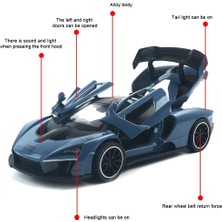 Liupo Döküm Oyuncak Araba Mclaren Senna Spor Araba Modeli, Çinko Alaşım Simülasyon Döküm Geri Çekme Araçları, 1:32 Ölçekli Mini Elektronik Süper Araba Oyuncakları, Bebekler Çocuklar Için (Yurt Dışından)