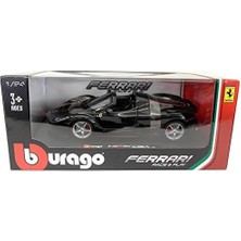 Liupo Ferrari Laferrari F70 Aperta Siyah 1/24 Pres Döküm Model Araba 26022 (Yurt Dışından)