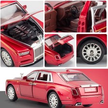 Liupo 1: 32 Rolls Royce Phantom Alaşım Sesli ve Işıklı Echo Araba Model Oyuncak, Çocuklar ve Erkek Çocuklar Için 6 Yapraklı Kapı Açma Hediyesi, Koleksiyonluk (Kırmızı) (Yurt Dışından)