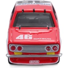 Liupo Datsun 510 #46 John Morton Kırmızı ve Beyaz Bre (Brock Racing Enterprises) Yarış Serisi 1/43 Pres Döküm Model Araba, 38301 (Yurt Dışından)