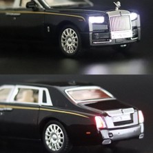 Liupo 1: 32 Rolls Royce Phantom Alaşım Sesli ve Işıklı Echo Araba Modeli Oyuncak, Sesli ve Işıklı, Çocuklar ve Erkek Çocuklar Için 6 Yapraklı Kapı Açma Hediyesi, Koleksiyonluk (Siyah) (Yurt Dışından)