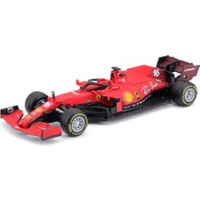 Liupo B18-36829L 1:43 F1 2021 Ferrari SF21 Leclerc, Çeşitli Renkler, Üniseks Çocuk (Yurt Dışından)