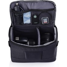 İyi Çanta  Su Geçırmez Dslr Kamera Çantası Kılıf Fotoğraf Fotoğraf Lens Çantası Sony Canon Nikon Panasonic Video Omuz Kamera Sırt Çantası (Yurt Dışından)