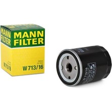 Mann Yağ Filtre Albea Brava Bravo Marea Palio Punto 1-2 Tempra Tipo Slx 1,2 1,4 1,6 5984044 W713/16