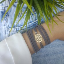 Zeyn Club Yaşam Çiçeği Wrap Bileklik