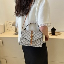 Wattery Kadın Küçük Kare Çanta Tek Omuz Banliyö Crossbody Çanta (Yurt Dışından)