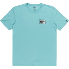 Quiksilver Land And Sea Erkek Mavi Tişört