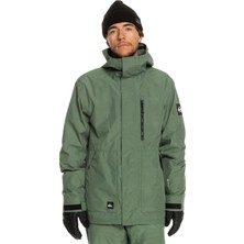Quiksilver Mission Gore-tex Erkek Yeşil Snowboard Ceketi