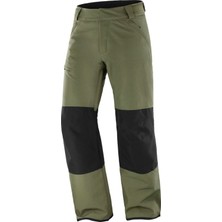 Salomon Transfer Puff Erkek Yeşil Kayak Pantolonu